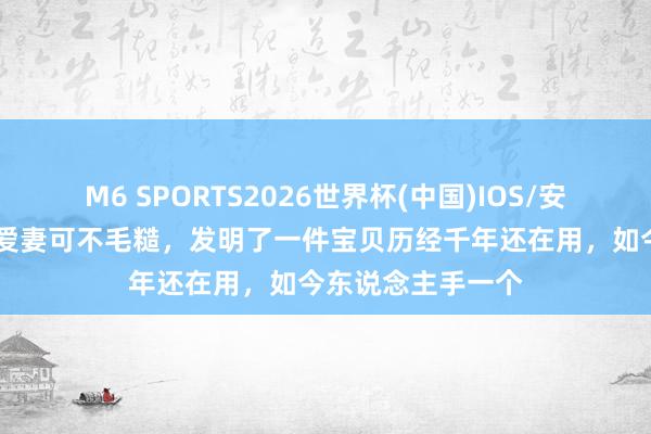 M6 SPORTS2026世界杯(中国)IOS/安卓官方下载 鲁班爱妻可不毛糙,发明了一件宝贝历经千年还在用,如今东说念主手一个