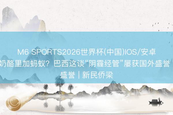 M6 SPORTS2026世界杯(中国)IOS/安卓官方下载 奶酪里加蚂蚁?巴西这谈“阴霾经管”屡获国外盛誉 | 新民侨梁