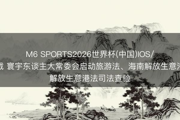M6 SPORTS2026世界杯(中国)IOS/安卓官方下载 寰宇东谈主大常委会启动旅游法、海南解放生意港法司法查验
